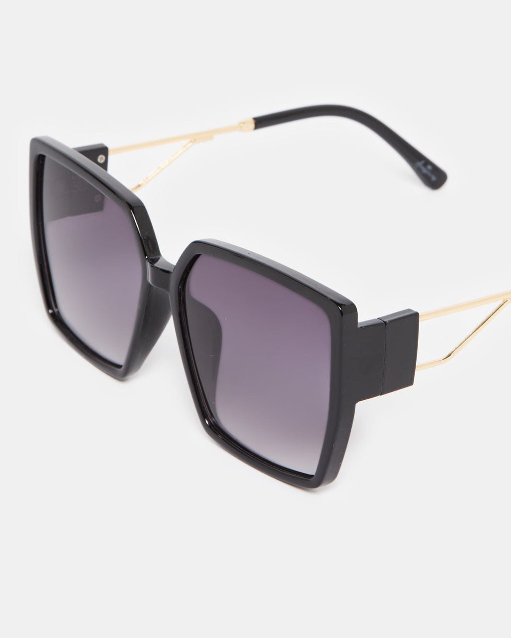 Women Black Oversize Sunglasses