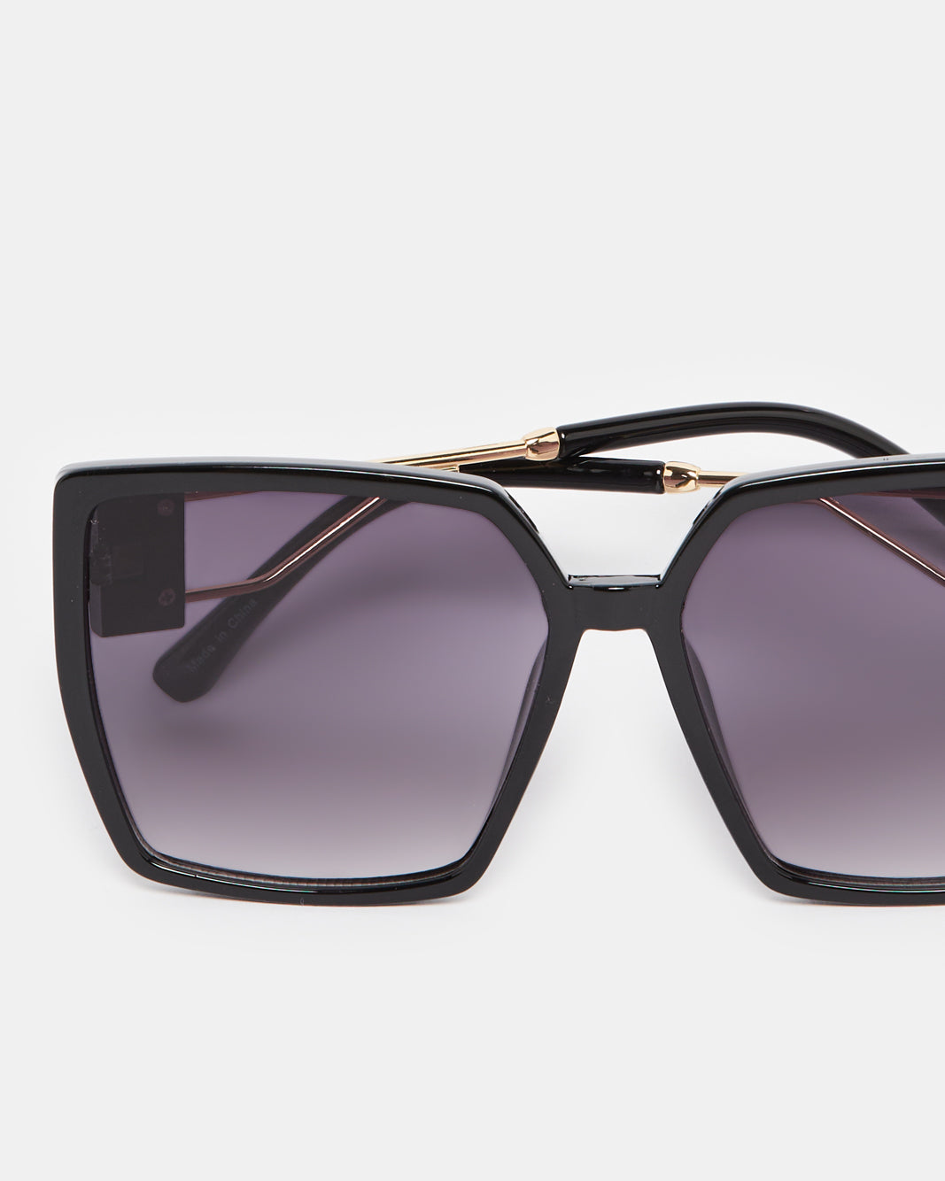 Women Black Oversize Sunglasses