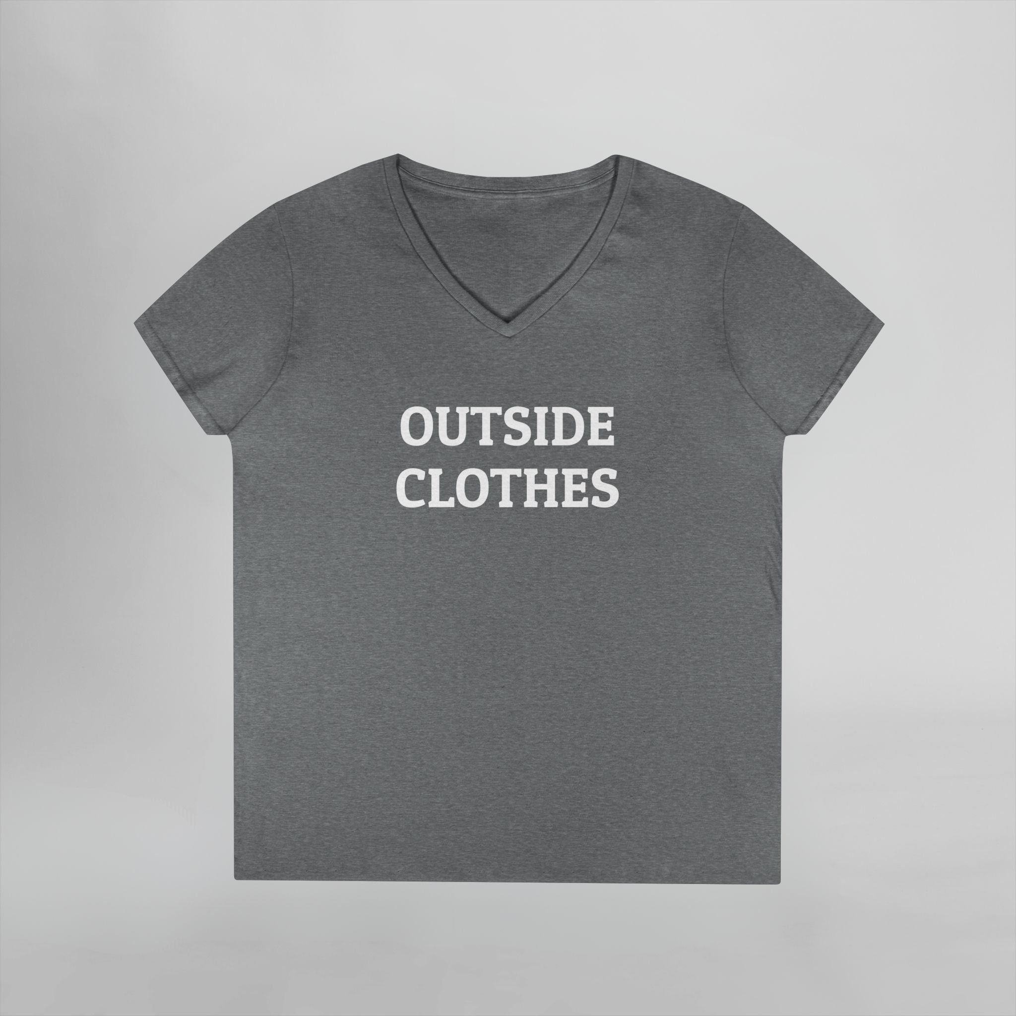 Outside Clothes Women's V-Neck Tee