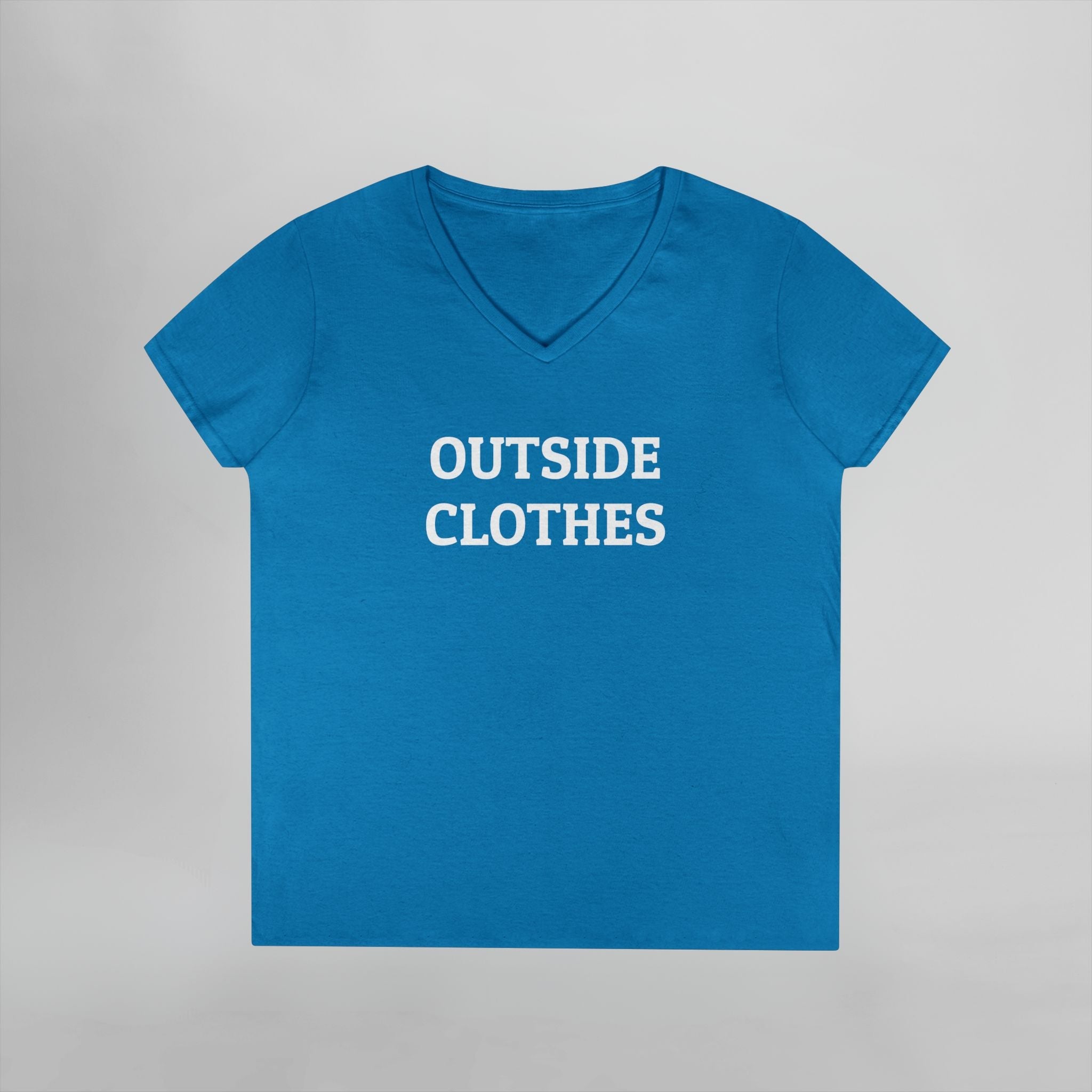 Outside Clothes Women's V-Neck Tee