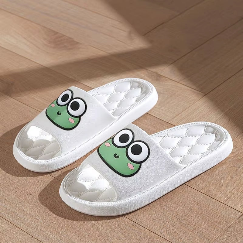 Cartoon Frog Non-Slip Summer Slides