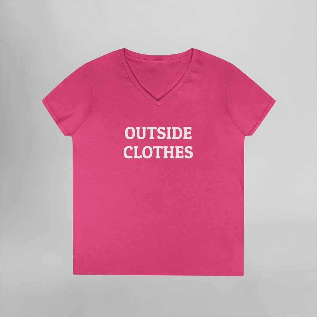 Outside Clothes Women's V-Neck Tee