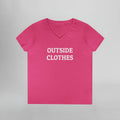 Outside Clothes Women's V-Neck Tee