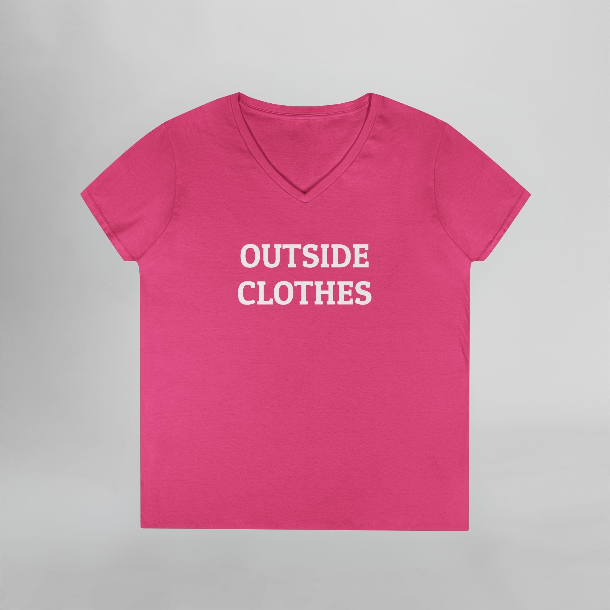 Outside Clothes Women's V-Neck Tee